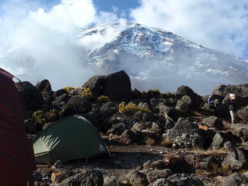 Machame High Altitude Camp